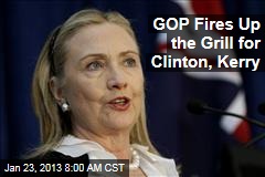 GOP Fires Up the Grill for Clinton, Kerry