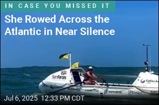 She Rowed Across the Atlantic in Near Silence